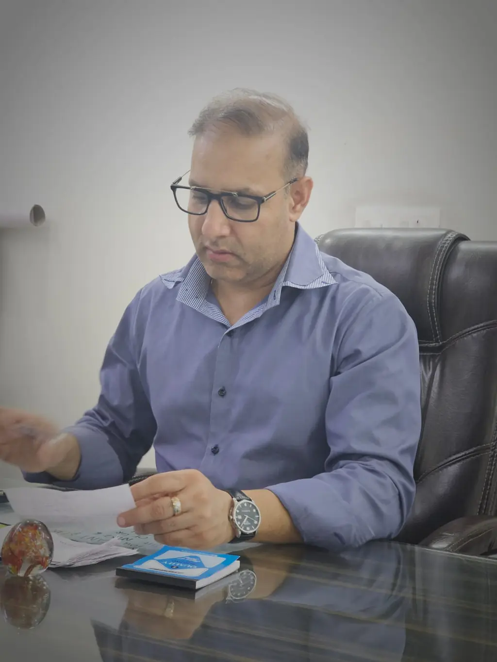 Parvesh Kumar, co-founder of Kumar Veneers